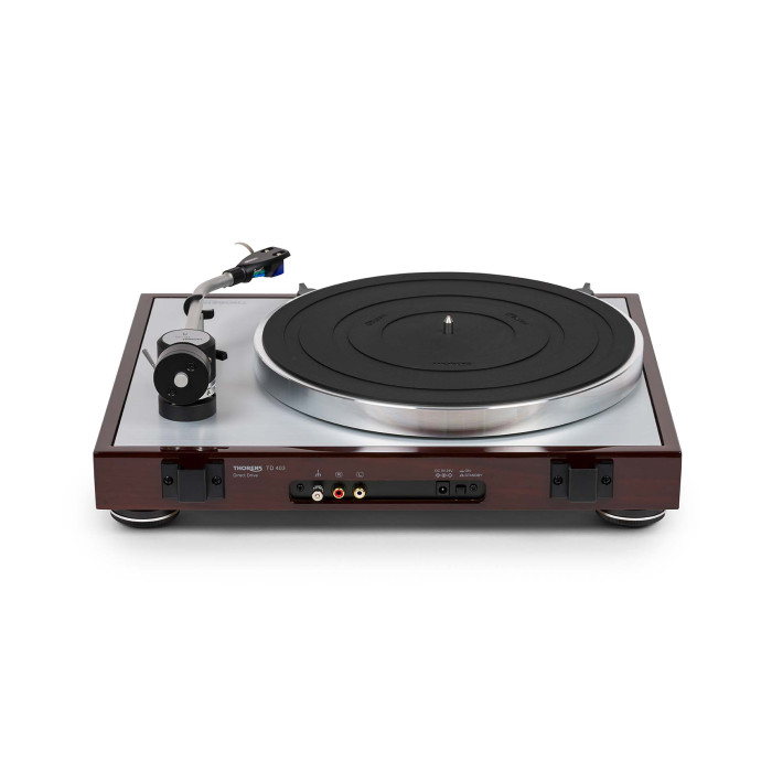 Platine Vinyle Entrainement Direct - Finition Noyer