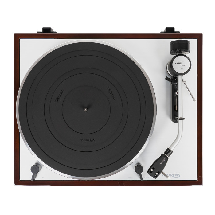 Platine Vinyle Entrainement Direct - Finition Noyer