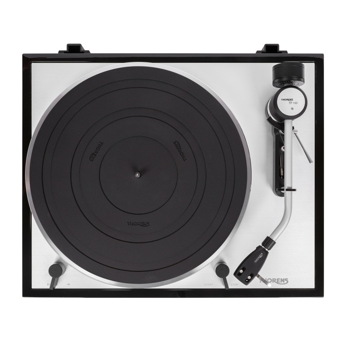 TD 403 DD NOIR Platine Vinyle Entrainement Direct Finition Noir