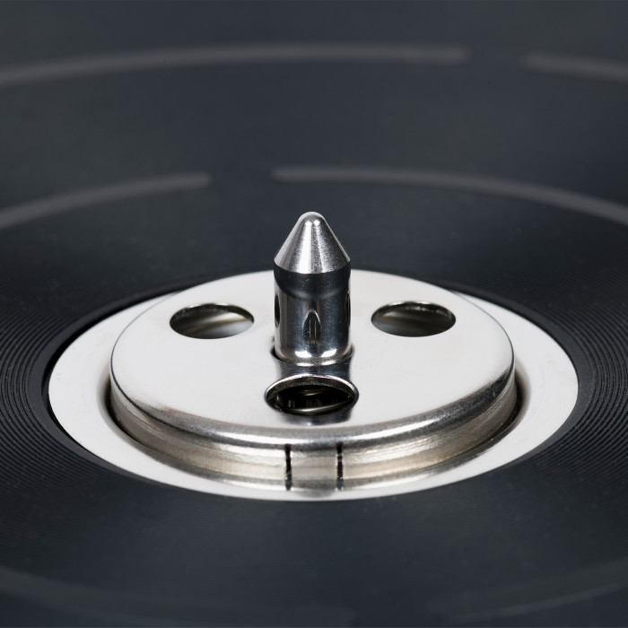PLATINE VINYLE SILVER A ENTRAINEMENT DIRECT