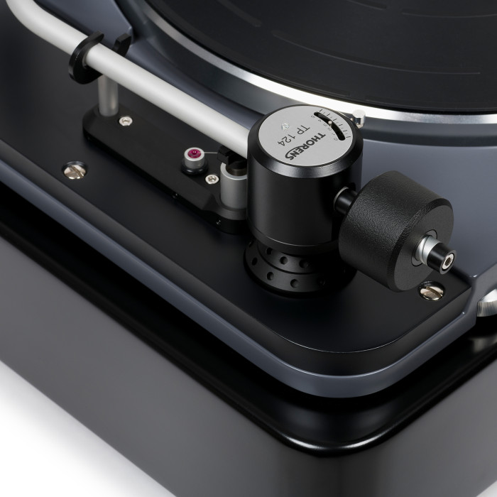 TD 124 DD Platine Vinyle Entrainement Direct Finition Noir