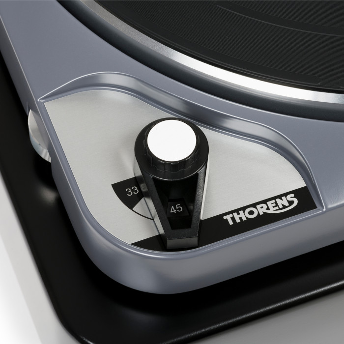 TD 124 DD Platine Vinyle Entrainement Direct Finition Noir
