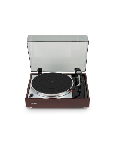 Platine Vinyle Entrainement Par Courroie - Finition Noyer