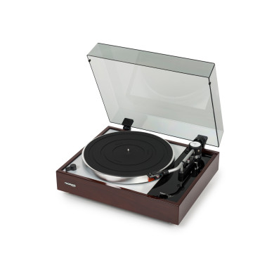 Platine Vinyle Entrainement Par Courroie - Finition Noyer