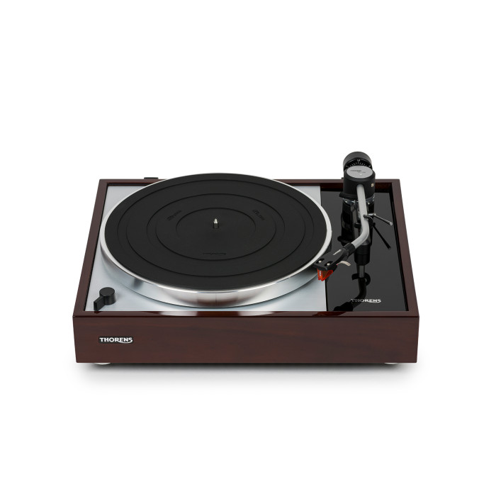 Platine Vinyle Entrainement Par Courroie - Finition Noyer