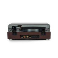 Platine Vinyle Entrainement Par Courroie - Finition Noyer