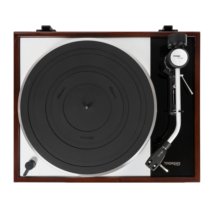 Platine Vinyle Entrainement Par Courroie - Finition Noyer