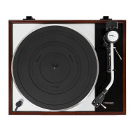 Platine Vinyle Entrainement Par Courroie - Finition Noyer