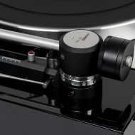 Platine Vinyle Entrainement Par Courroie - Finition Noir