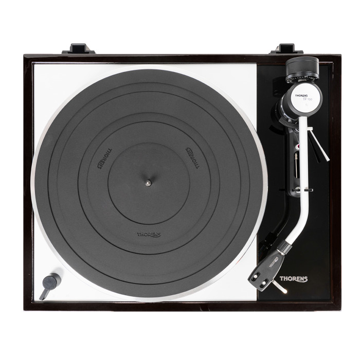 Platine Vinyle Entrainement Par Courroie - Finition Noir