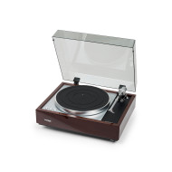 Platine Vinyle Entrainement Par Courroie - Finition Noyer
