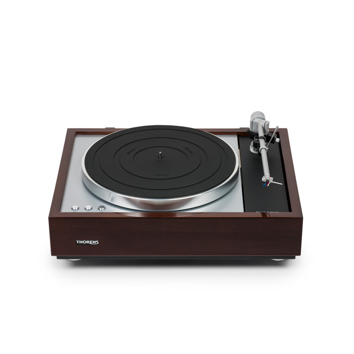 Platine Vinyle Entrainement Par Courroie - Finition Noyer