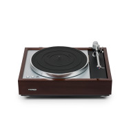 Platine Vinyle Entrainement Par Courroie - Finition Noyer