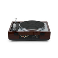 Platine Vinyle Entrainement Par Courroie - Finition Noyer