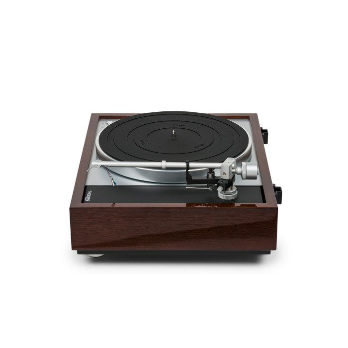 Platine Vinyle Entrainement Par Courroie - Finition Noyer