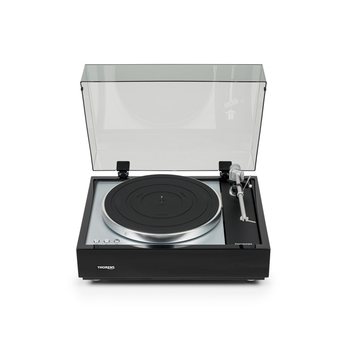 Platine Vinyle Entrainement Par Courroie - Finition Noir