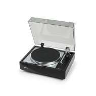 Platine Vinyle Entrainement Par Courroie - Finition Noir