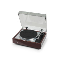 Platine Vinyle Entrainement Par Courroie - Finition Noyer