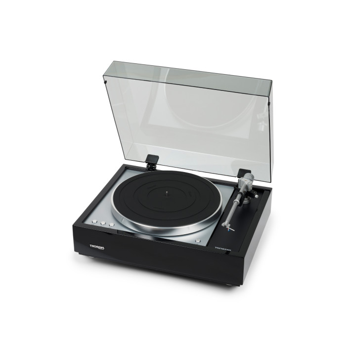 Platine Vinyle Entrainement Par Courroie - Finition Noir