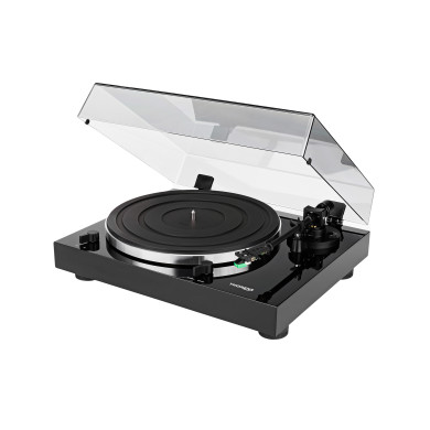 Platine Vinyle Manuelle USB - Finition Noir