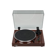 Platine Vinyle Manuelle USB - Finition Noyer