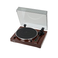 Platine Vinyle Manuelle USB - Finition Noyer