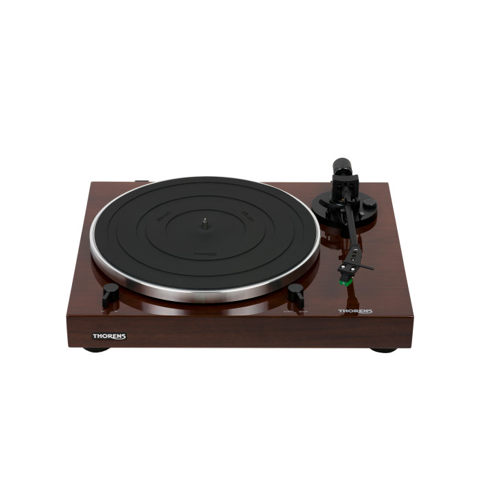 Platine Vinyle Manuelle USB - Finition Noyer