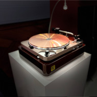 Platine Vinyle Entrainement Direct Avec Cellule - Finition Bois