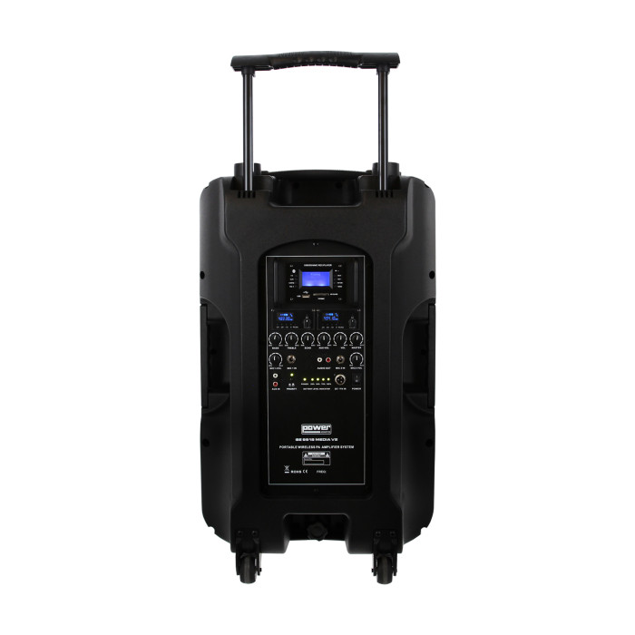 Portable Lecteur SD/USB/Bluetooth + 2 Micros Main UHF
