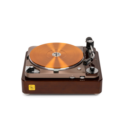Platine Vinyle Entrainement Direct Avec Cellule - Finition Bois
