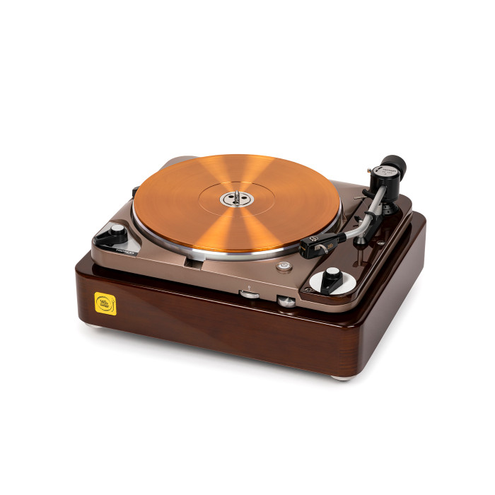 Platine Vinyle Entrainement Direct Avec Cellule - Finition Bois