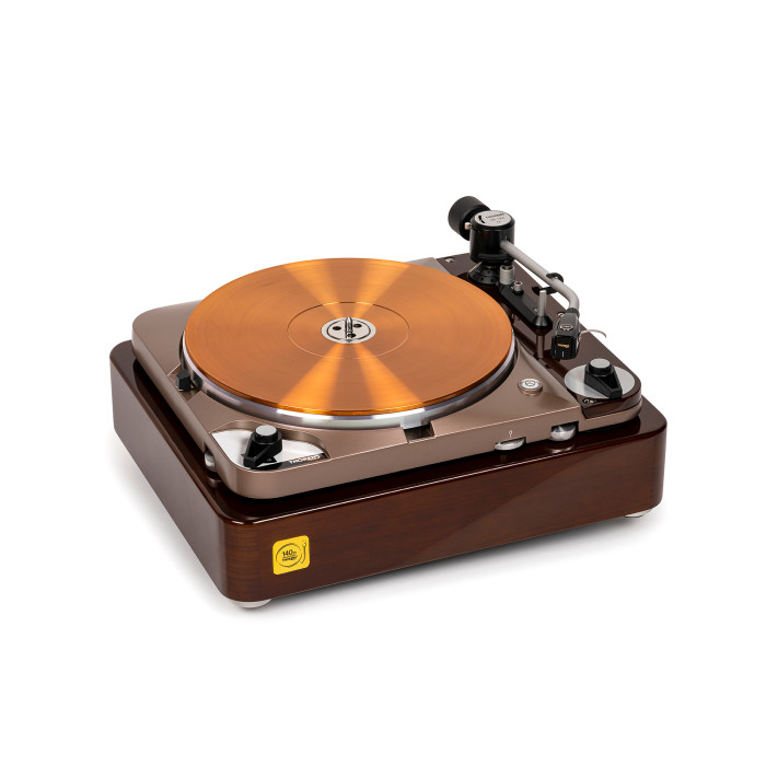 Platine Vinyle Entrainement Direct Avec Cellule - Finition Bois