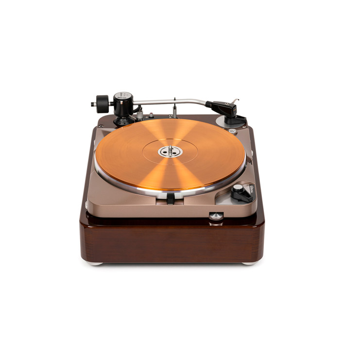 Platine Vinyle Entrainement Direct Avec Cellule - Finition Bois