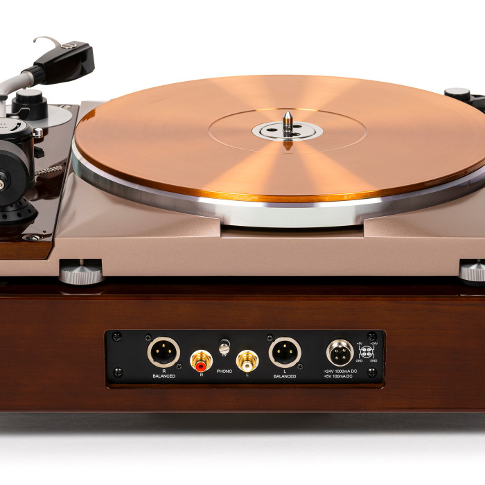 Platine Vinyle Entrainement Direct Avec Cellule - Finition Bois
