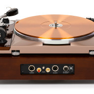 Platine Vinyle Entrainement Direct Avec Cellule - Finition Bois