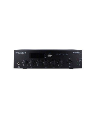 Amplificateur public adress multi-sources 60W