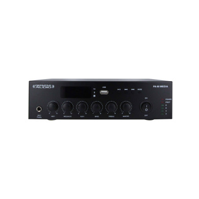 Amplificateur public adress multi-sources 60W