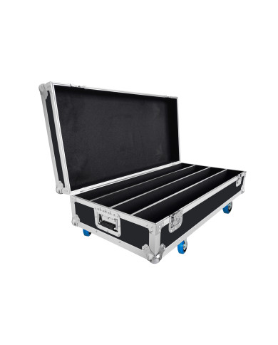 Flight-Case Pour 4 Barres A Leds