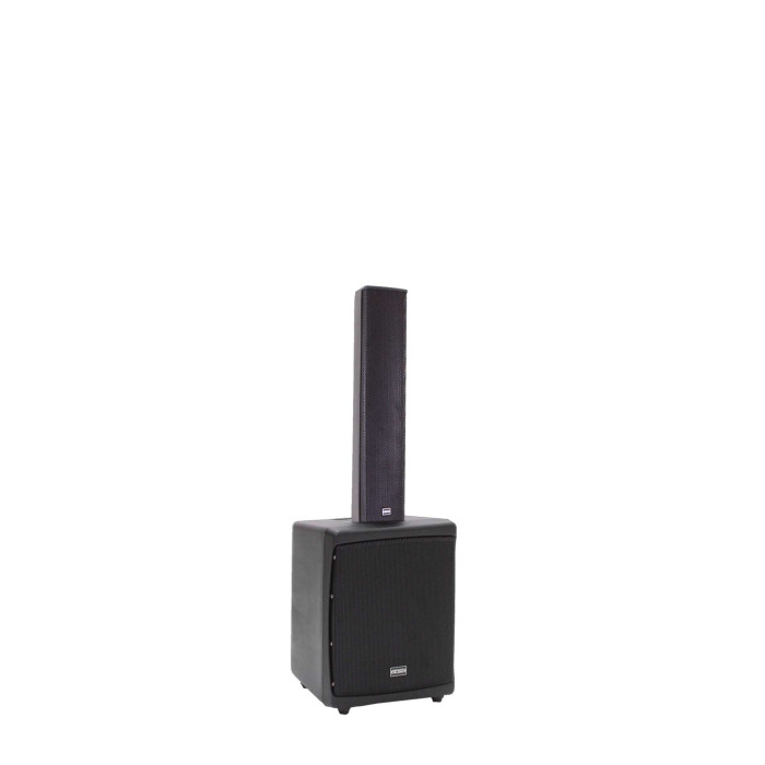 Système amplifié sur batterie de type colonne 400W RMS