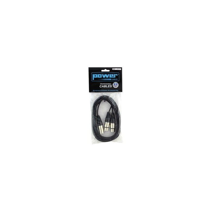 Câble 3m - XLR 3 PIN Femelle - XLR 3 PIN Mâle