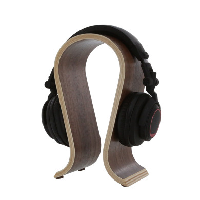 Support Casque Marron Foncé
