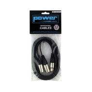 Câble 3m - XLR 3 PIN Femelle - XLR 3 PIN Mâle