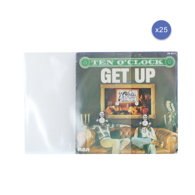Protection Pochette Vinyle 45T HC 25PC