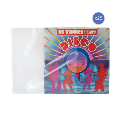 Protection Pochette Vinyle 33T 25PC