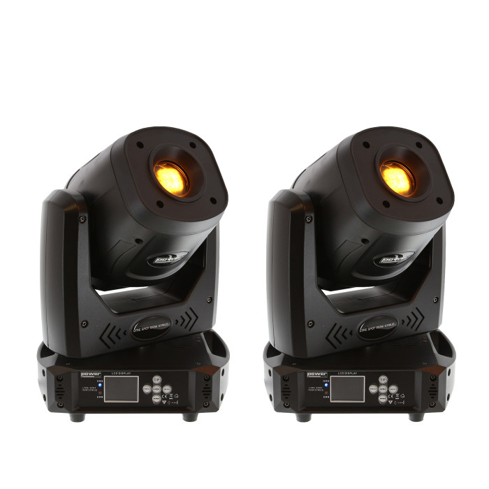 Pack 2 Lyre Spot 100W + Flight