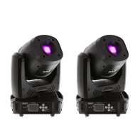 Pack 2 Lyre Spot 100W + Flight