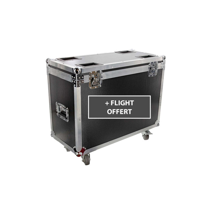 Pack 2 Lyre Spot 100W + Flight