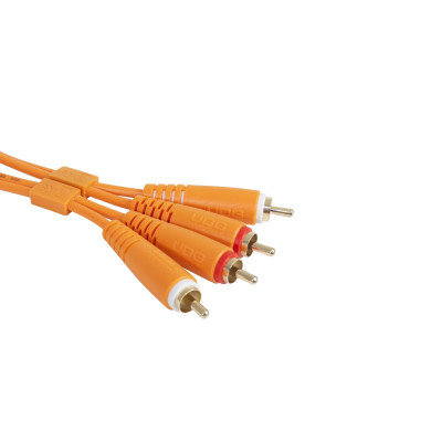 Cable UDG RCA-RCA Orange Droit 3m