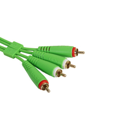 Cable UDG RCA-RCA Vert Droit 3m