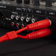 Cable UDG RCA-RCA Rouge Droit 1.5m